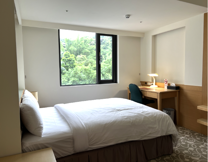 Single room at the Academia Sinica Guest House